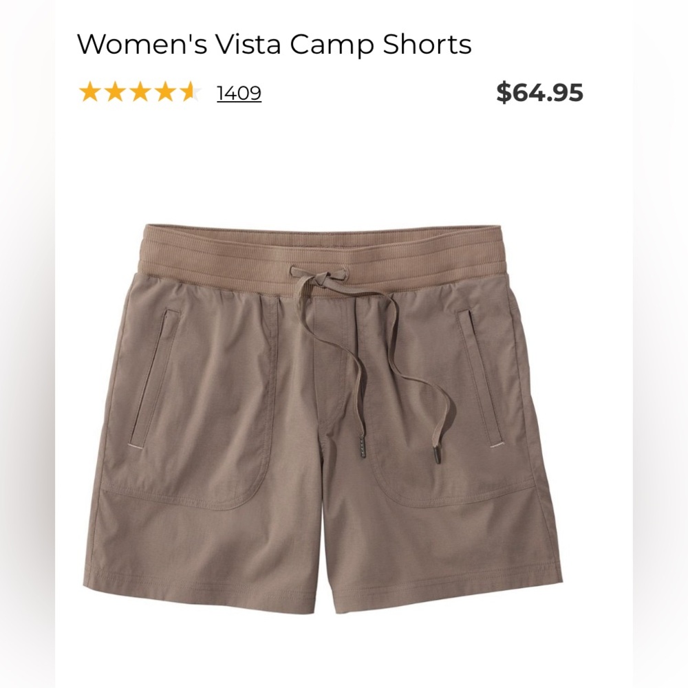 LL Bean camp shorts